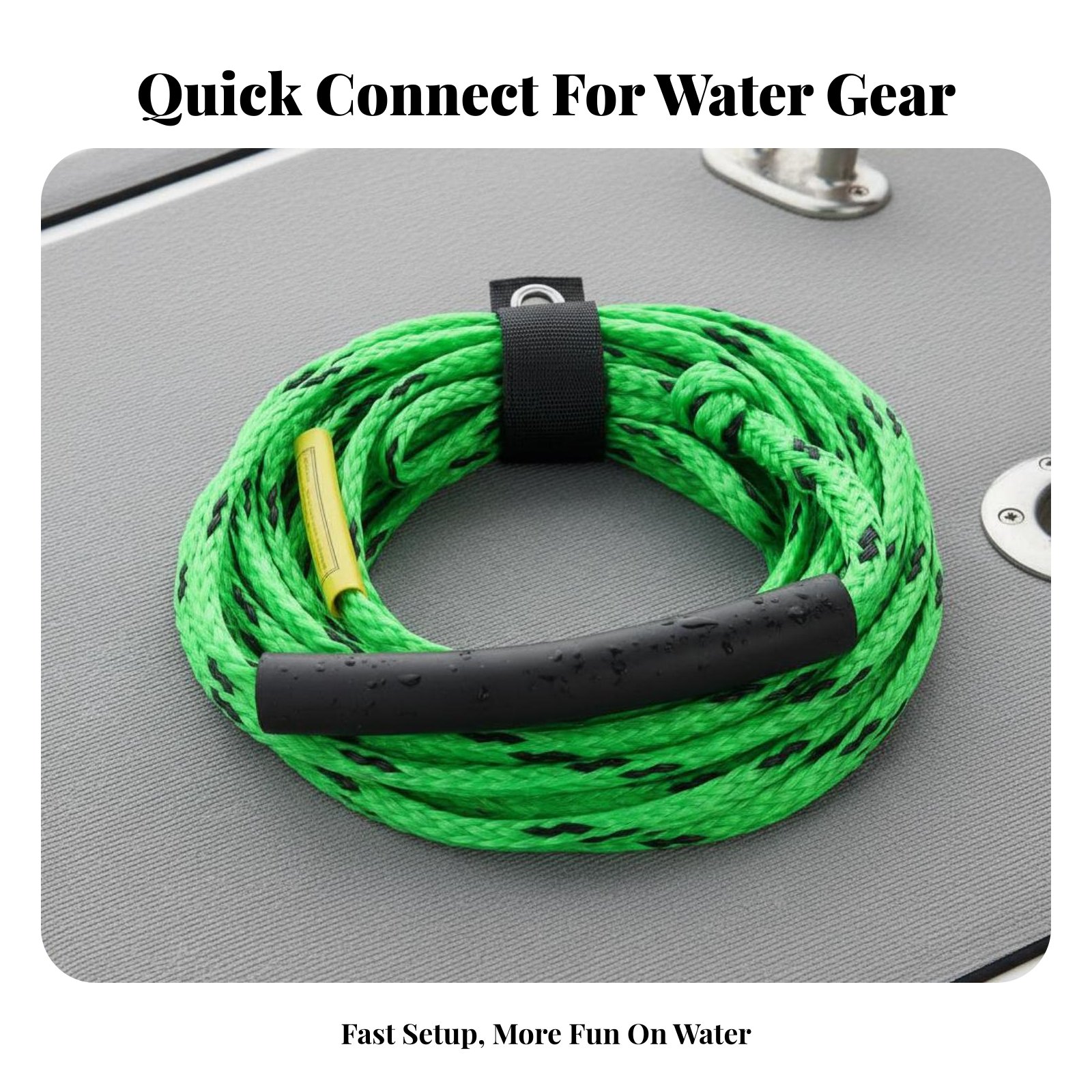 Aquatic Sports Wear - Aquatic Activities Tow Rope Sturdy Duty