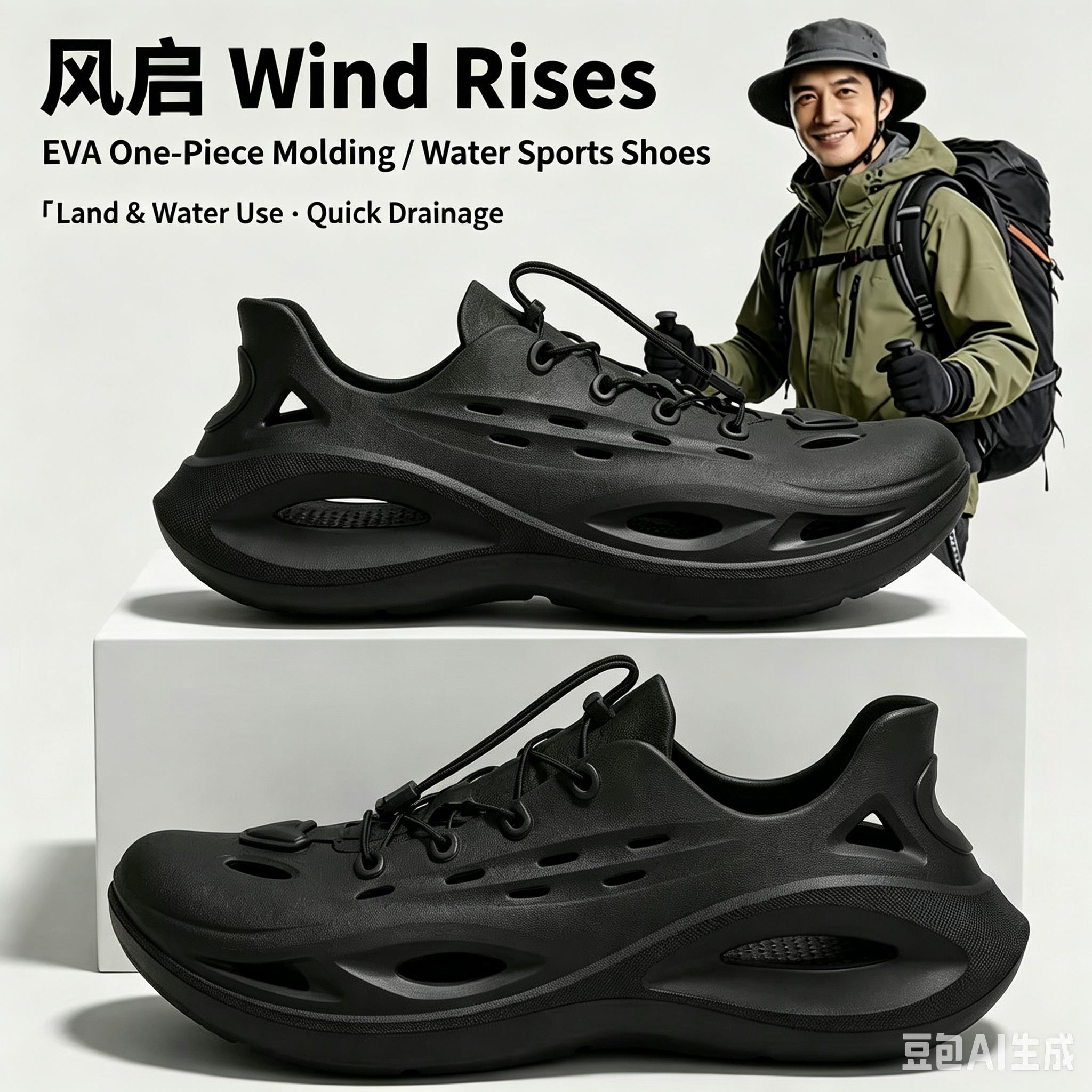 Aquatic Sports Wear - New Summer Men Water Shoes EVA