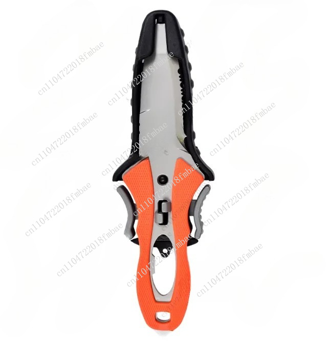 Dive Knife Titanium - Outdoor Rope Cutter Titanium Plated Diving