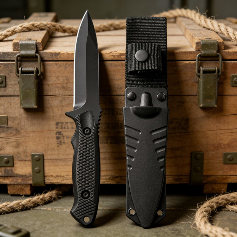 High-hardness fixed-blade knif - Dive Knife Titanium 评论和价格