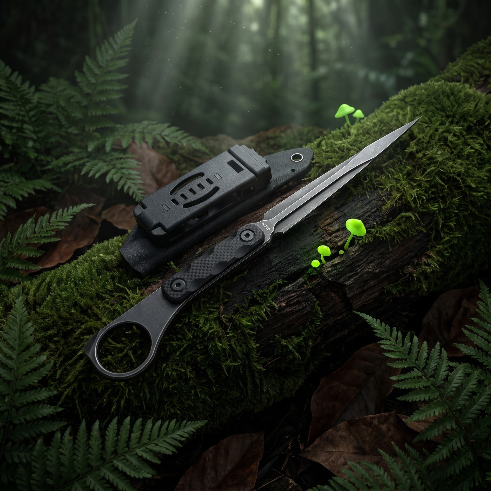 High Hardness Steel Fixed Blad - Dive Knife Titanium 评论和价格