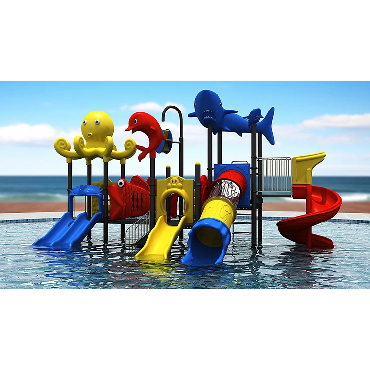 Seaside Style Water Slide Kids - Aquatic Zone 评论和价格
