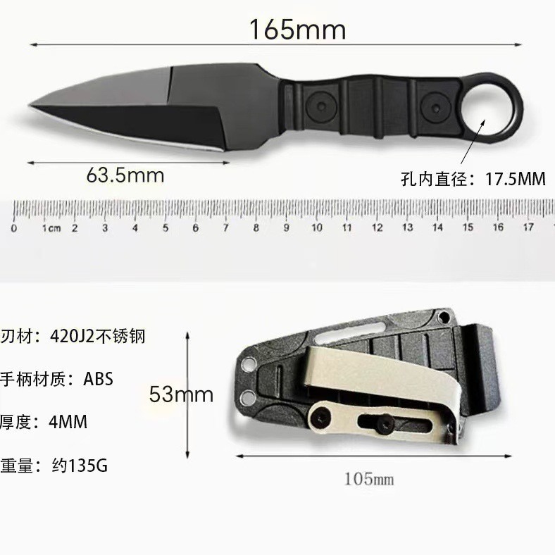 New Arrival Portable Outdoor F - Dive Knife Titanium 评论和价格