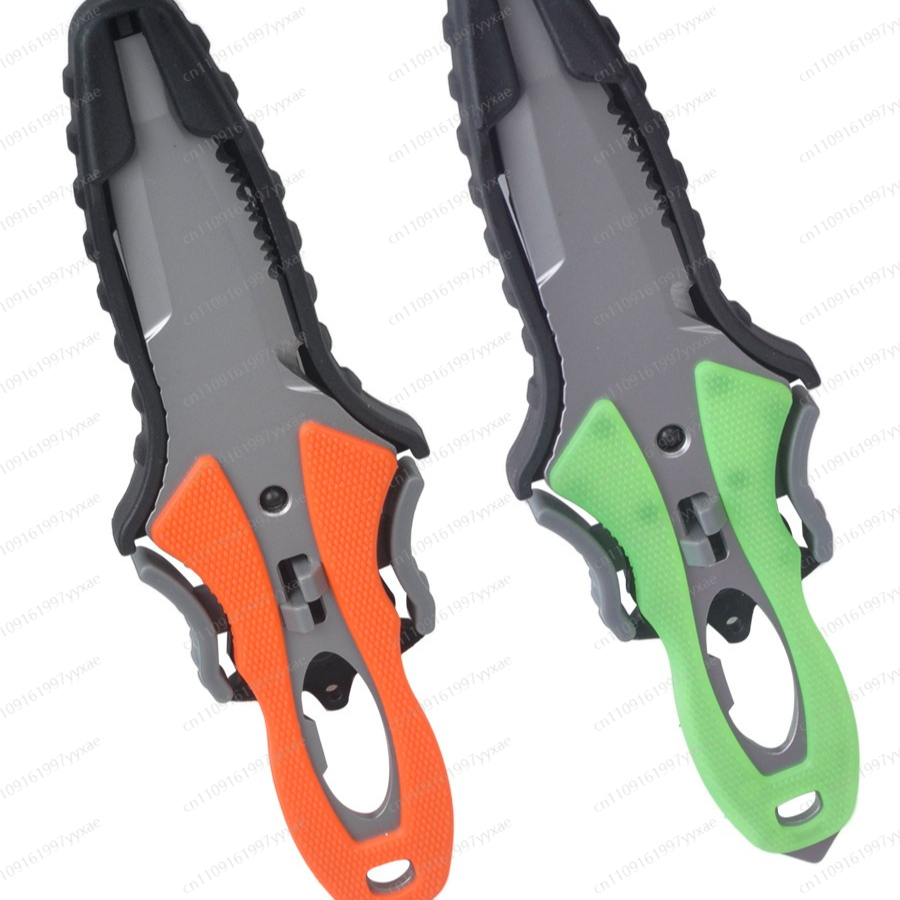 Water Rescue Knife Outdoor Rop - Dive Knife Titanium 评论和价格