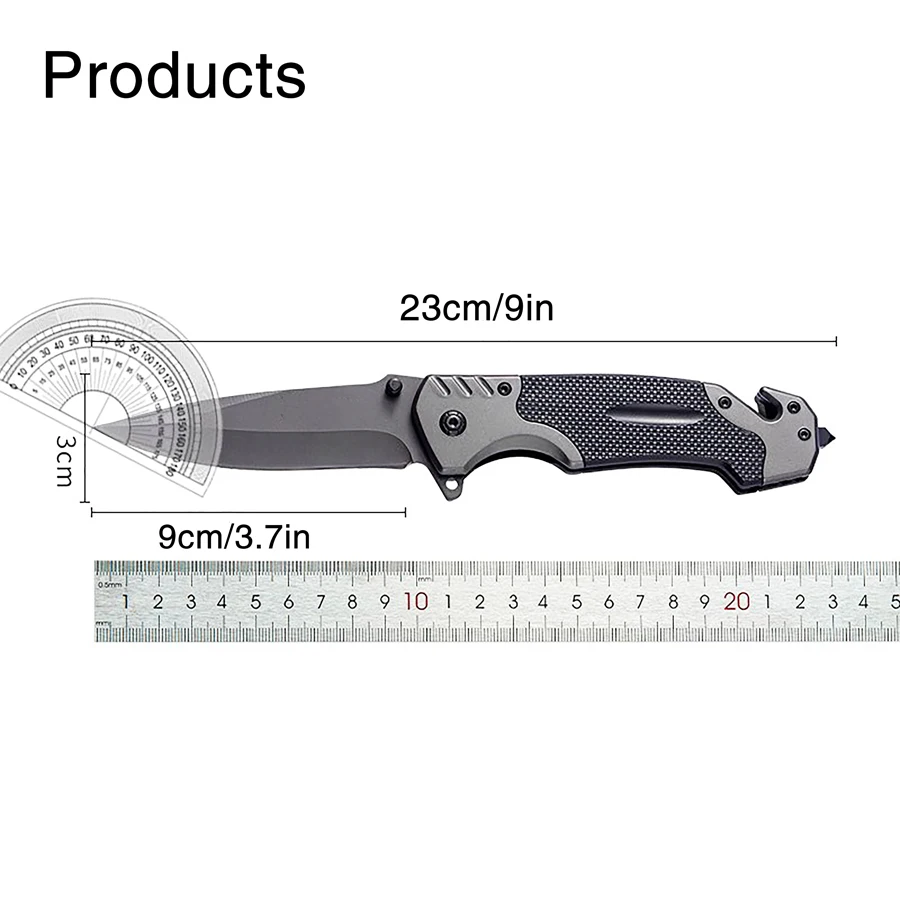 Convenient Sharp Survival Knif - Dive Knife Titanium 评论和价格