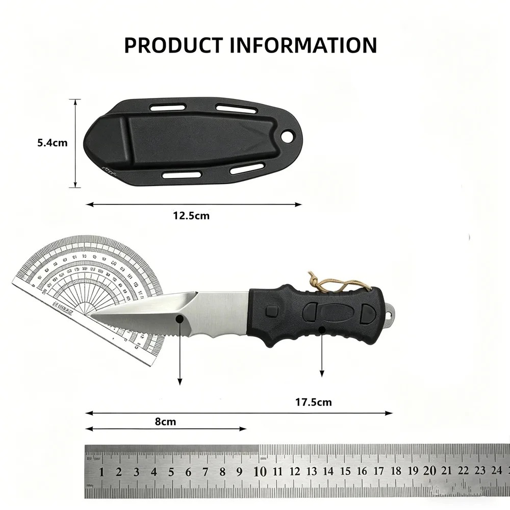 Outdoor Water Rescue Knife Spe - Dive Knife Titanium 评论和价格